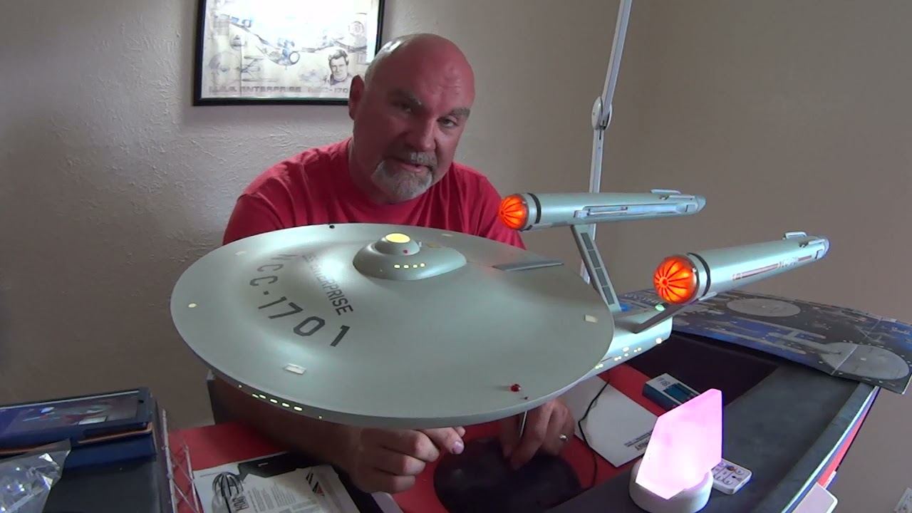 Star Trek TOS 1/350 Enterprise Build Episode 14 (FINALE)