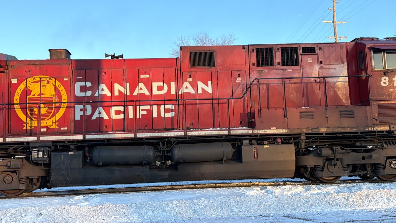 01/28/26 NS+CP Manifest Train at Valley Crossing in Columbus, OH