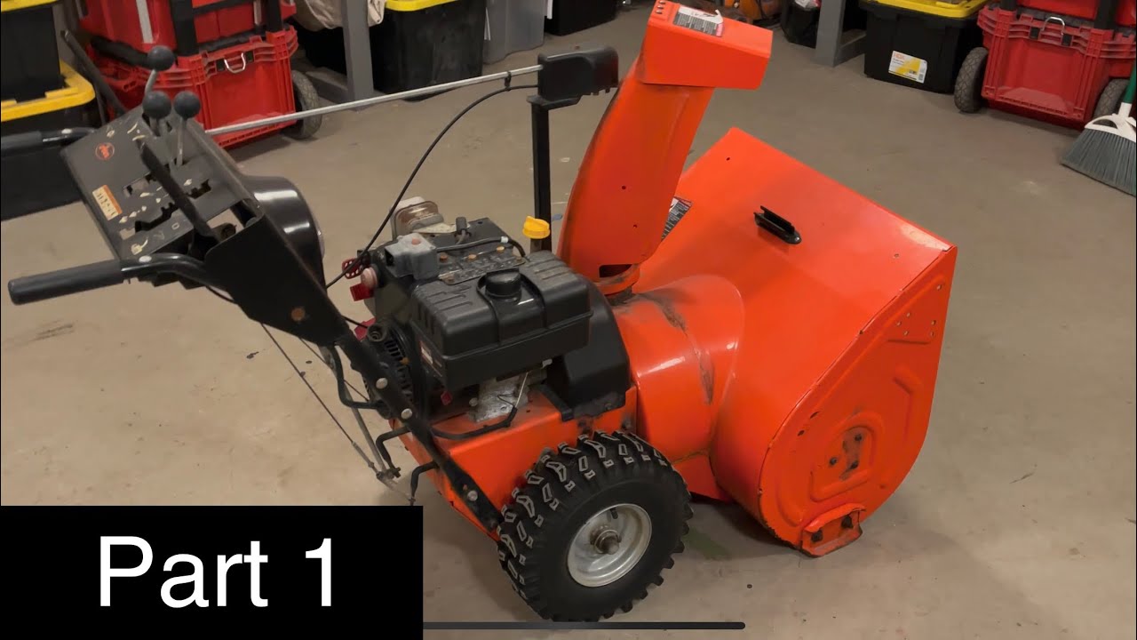 Ariens snow blower is running rough: Part 1, carb rebuild (926LE)