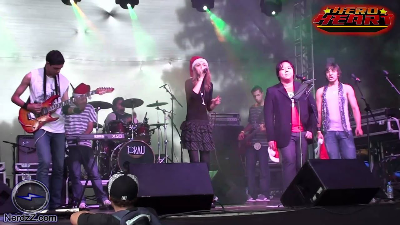 Banda Hero Heart - Cybercops ending song - Shooting Star - Ressaca Friends 2010