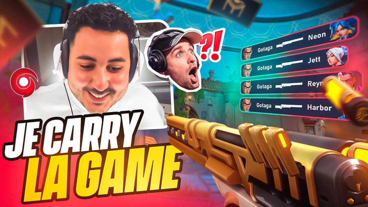 JE CARRY LA GAME DEVANT SQUEEZIE 😎 (Valorant)