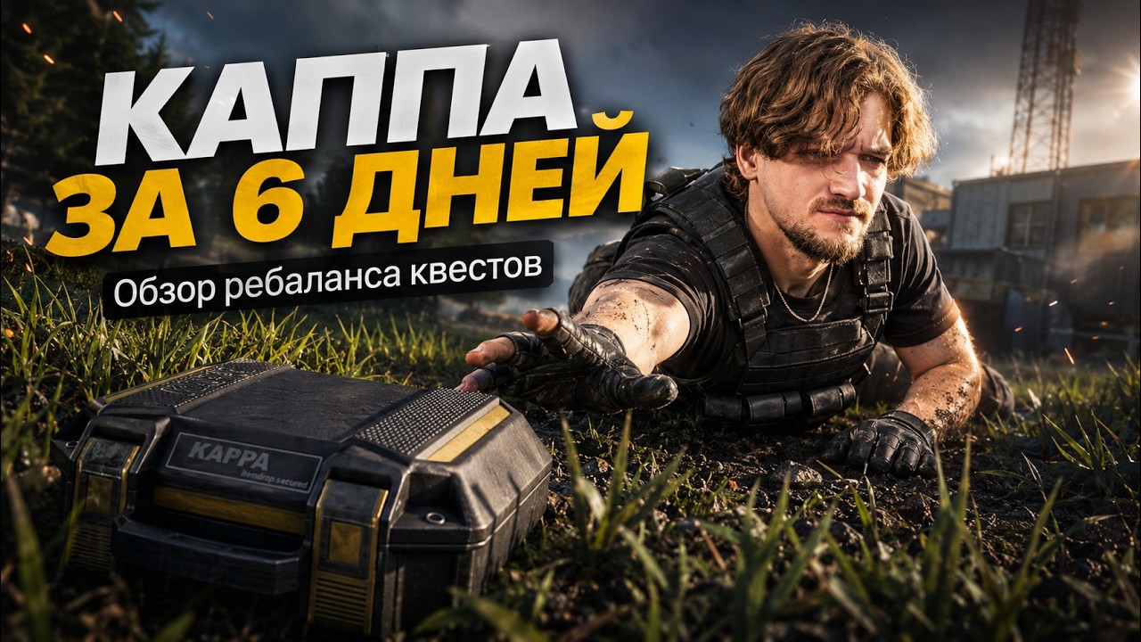 КАППА ЗА 6 ДНЕЙ? | МНЕНИЕ О РЕБАЛАНСЕ КВЕСТОВ | Escape from Tarkov