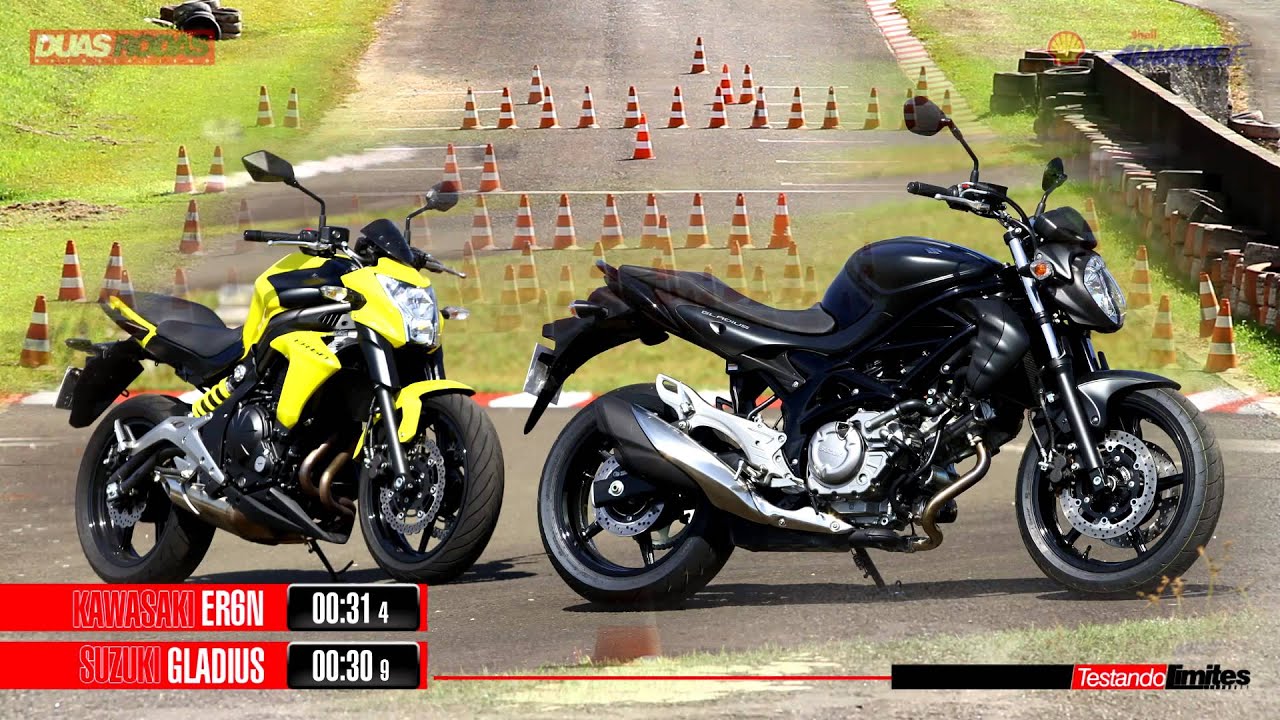 Comparativo: Suzuki Gladius 650 x Kawasaki ER-6