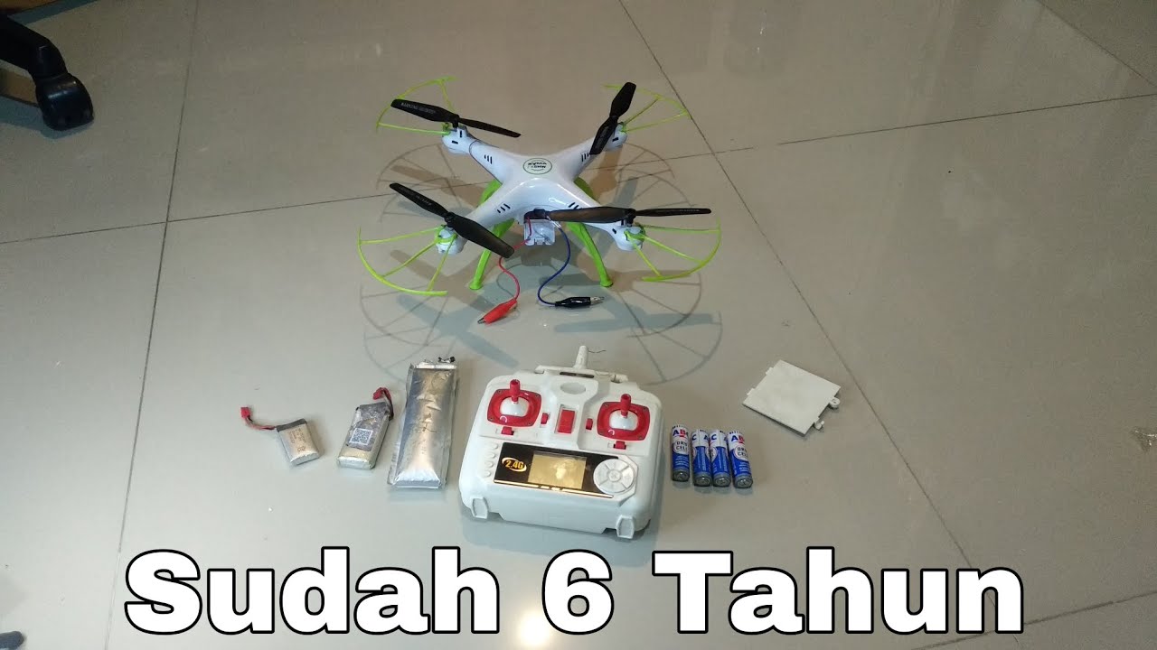 Ngabisin battery LiPo yg bunting pake Syma X5HW