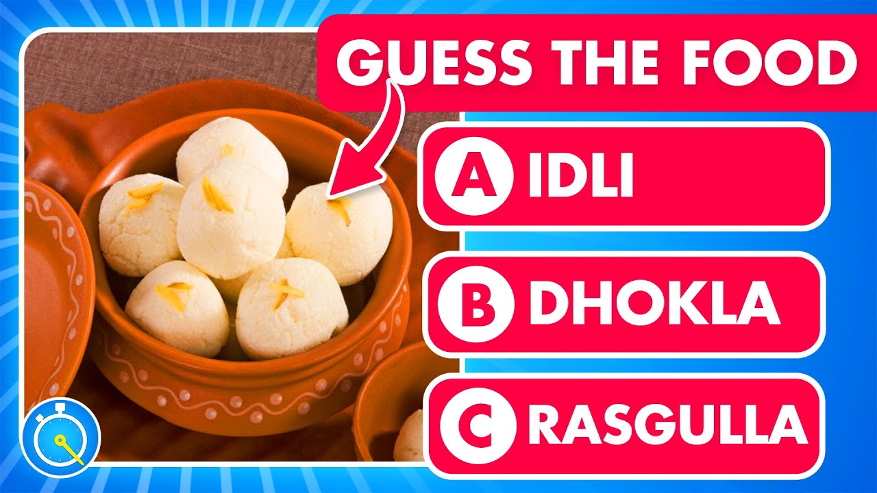 Guess The Indian Food in 3 Seconds | Top 50 Indian Foods