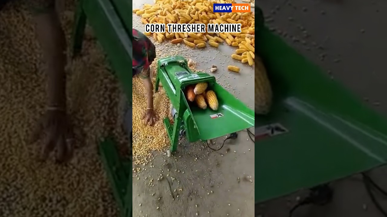 heavytech mini corn thresher machine | मक्का छीलने की आधुनिक मशीन, किसानों के मेहनत और समय को करे कम