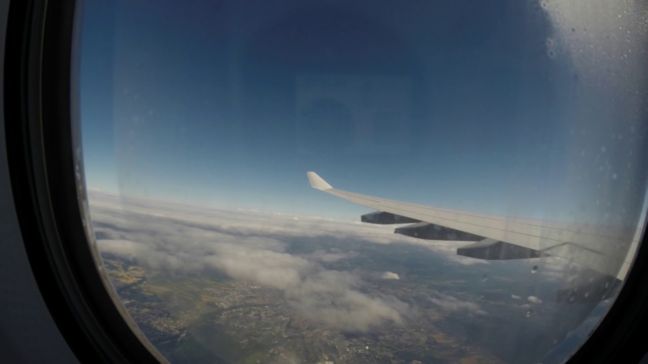 Flying Home From Europe