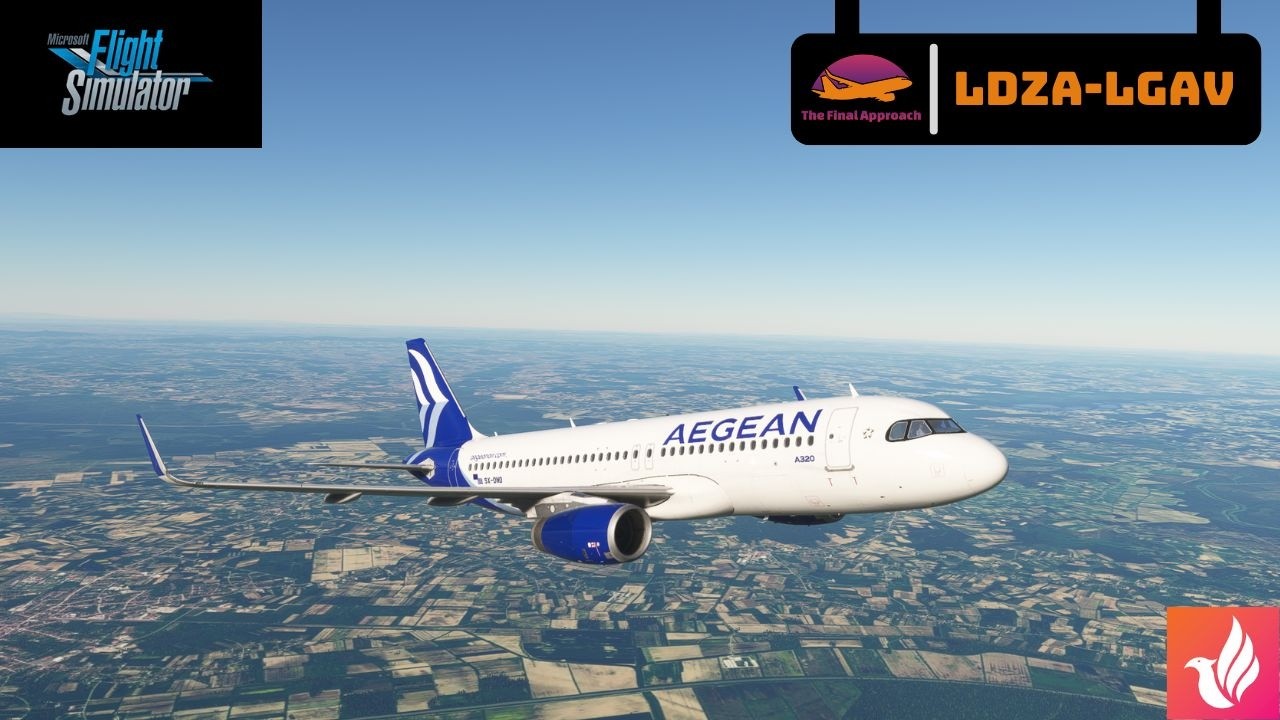 Microsoft Flight Simulator 2020 | Zagreb (LDZA) - (LGAV) Athens | Fenix A320 | Vatsim