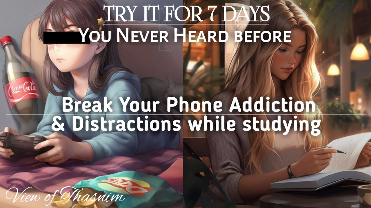 7 Unique Tips to break your phone addiction|How to overcome from distraction?tamil|
