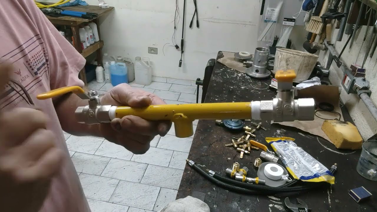 Como Montar Central de Gás Para 2 p13