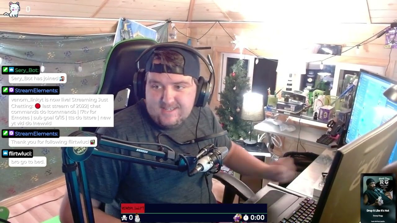 12/31/22 🔴 last stream of 2022| chat commands do !commands | !7tv for Emotes | sub goal 0/15 | tt