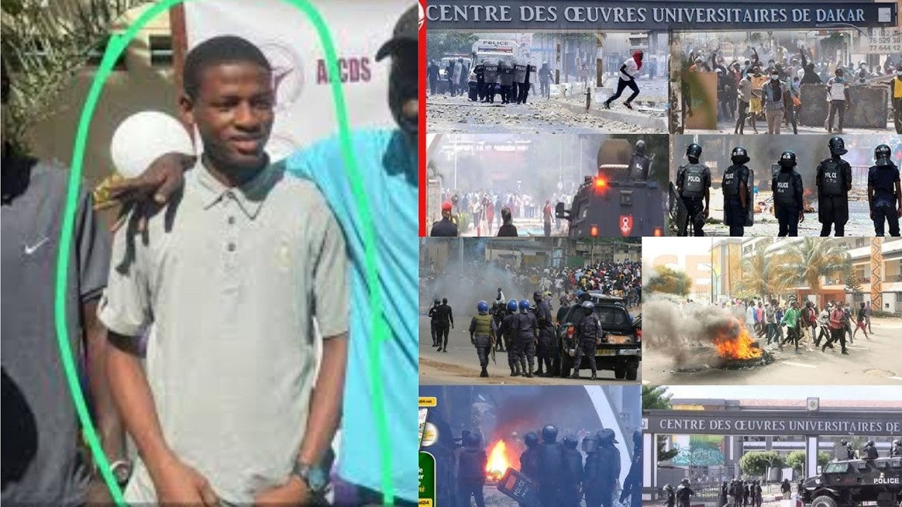 🔴Urgent Ça chauffe – UCAD : Les étudiants quittent les lieux après la m0rt de Abdoulaye Ba