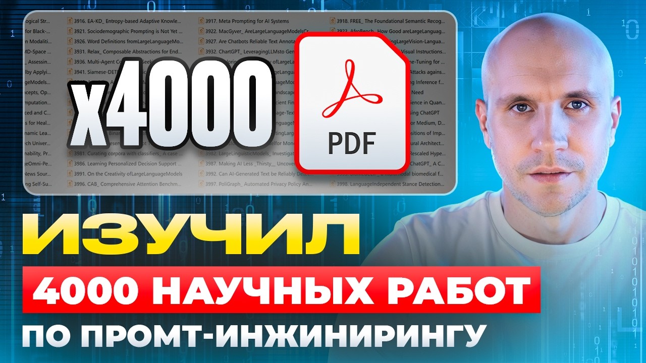 Мои ОТКРЫТИЯ! Потратил $600 на 4000 НОВЕЙШИХ исследований GPT по промпт-инжинирингу