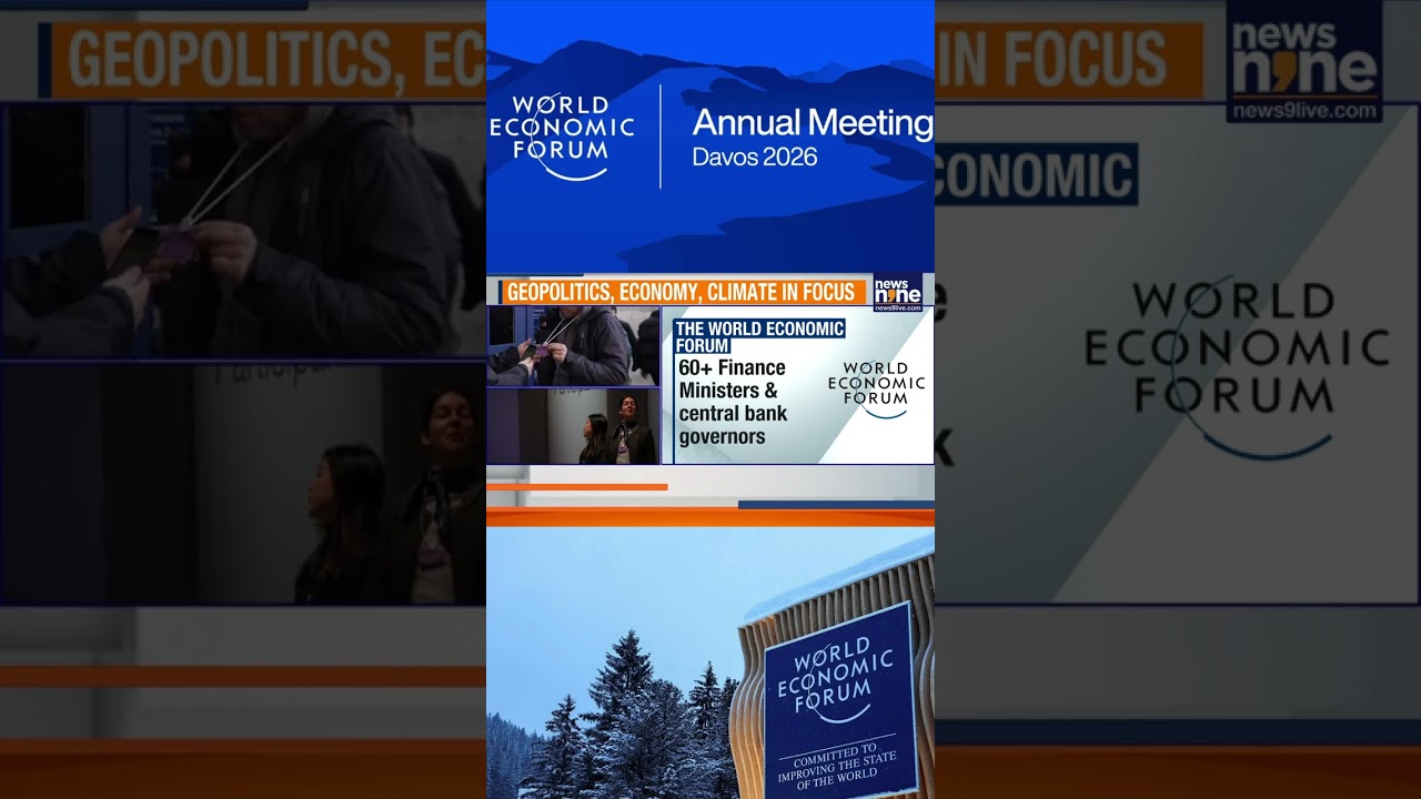 Davos: World Economic Forum 2026 | Trump Leads Biggest US Delegation | News9