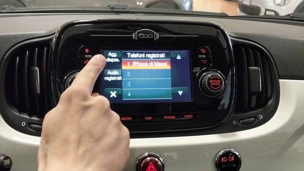 Fiat 500 - Autoradio di base notouch