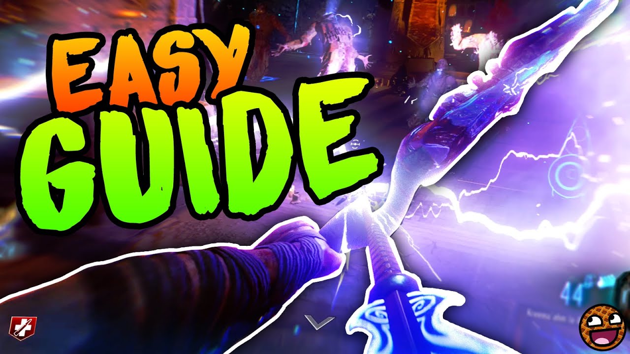 ЛУЧШЕЕ РУКОВОДСТВО ПО УЛУЧШЕНИЮ ЛУКА-МОЛНИИ [ЛЕГКОЕ] Black Ops 3 Zombies Der Eisendrache Easter E...
