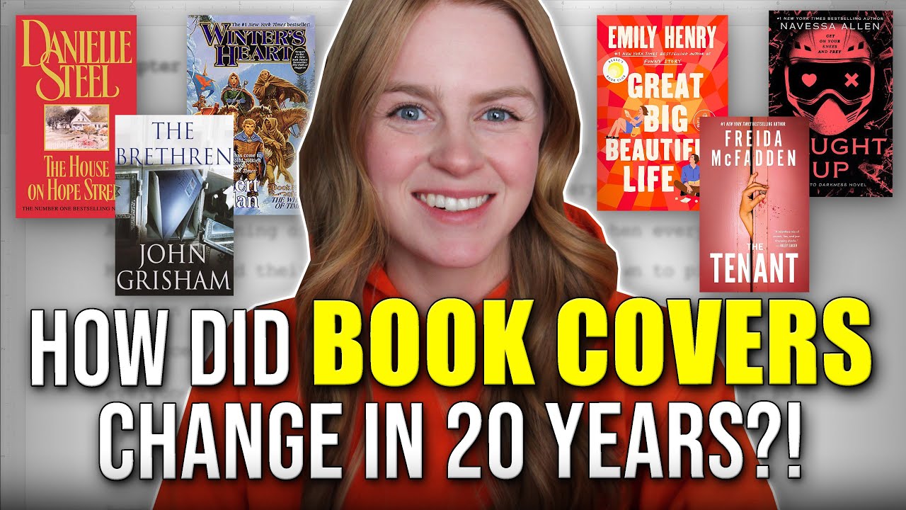 Book Cover Design TRENDS in the PAST 25 YEARS - How have book covers changed, and what can we learn?