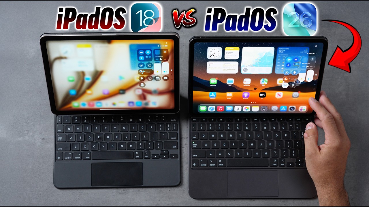 iPadOS 18 vs iPadOS 26 In-Depth: FINALLY a Laptop Killer?!