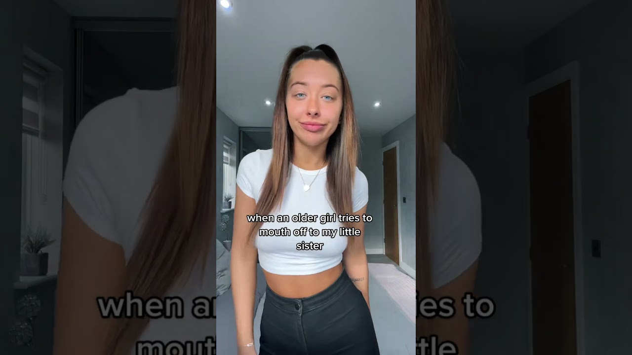 Protective Older Sister Ready to Rumble#sisterlove #protective #familyfirst #siblingbond