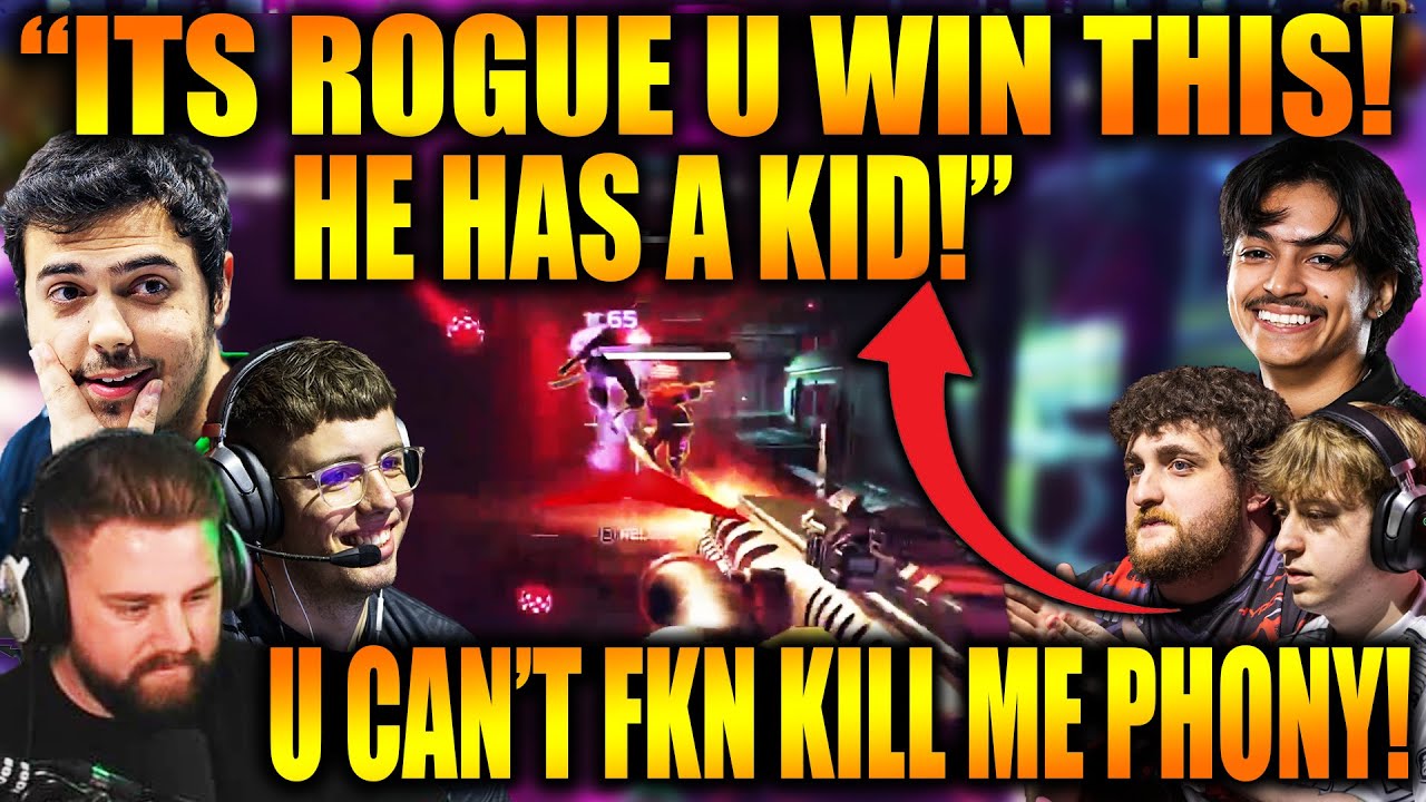 ImperialHal Pissed at Phony After Getting Krabered by him in RANKED! Sikezz makes fun of Rogue!