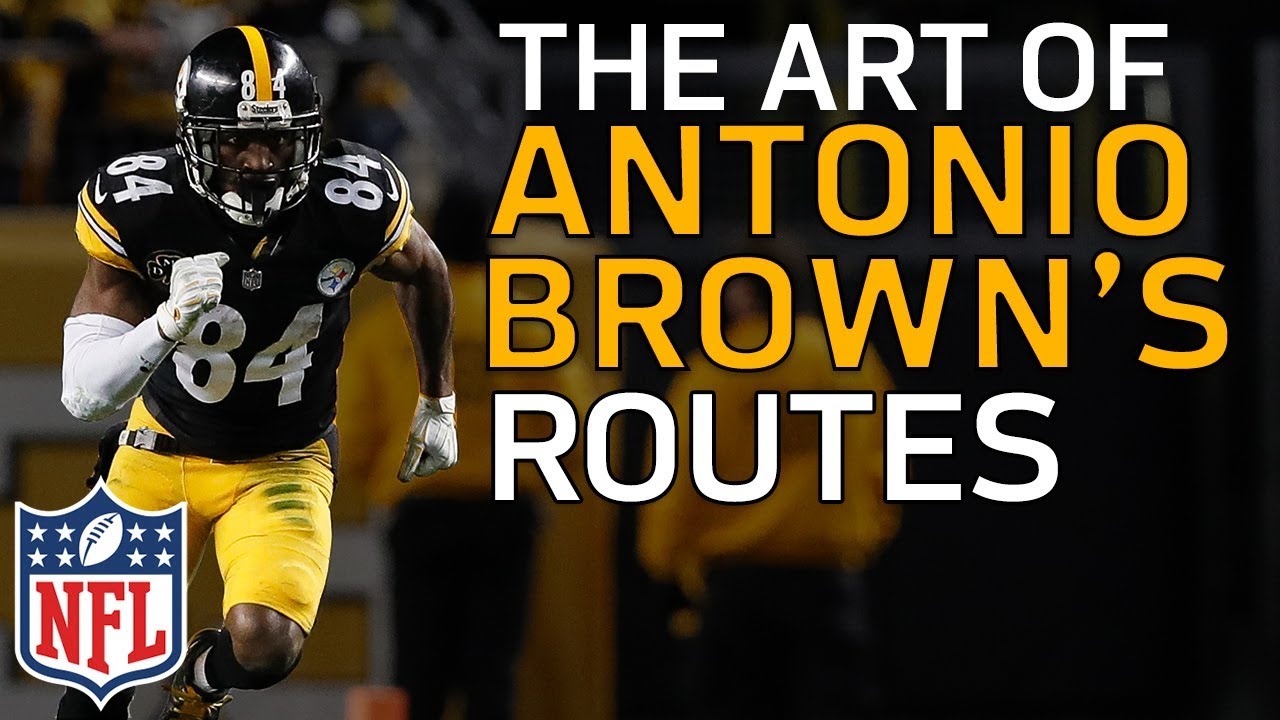 The Art of Antonio Brown's Route Running | Film Review | NFL Highlights