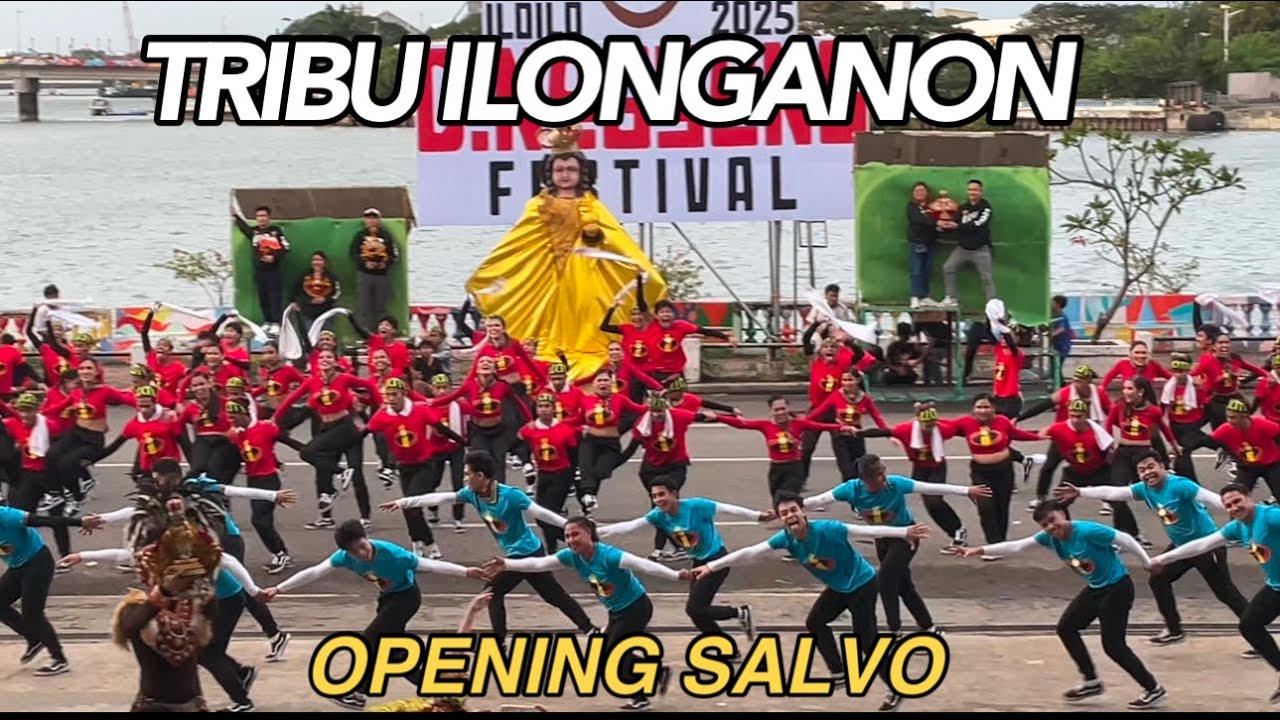 TRIBU ILONGANON OPENING SALVO DINAGYANG 2025 #dinagyang2025