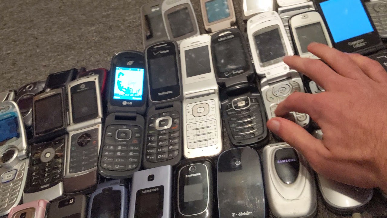 flip phone collection 10/28/21