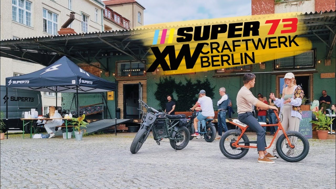 Super73 Europe Press Launch! RX // ZX // S2 // ZG  @Craftwerk.Berlin - Rad City Berlin | 4k