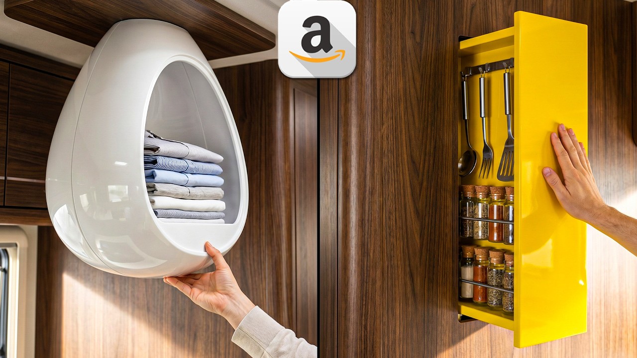 58 NEW Amazon RV Organization Hacks That Make Small Campers Feel Bigger (2026)
