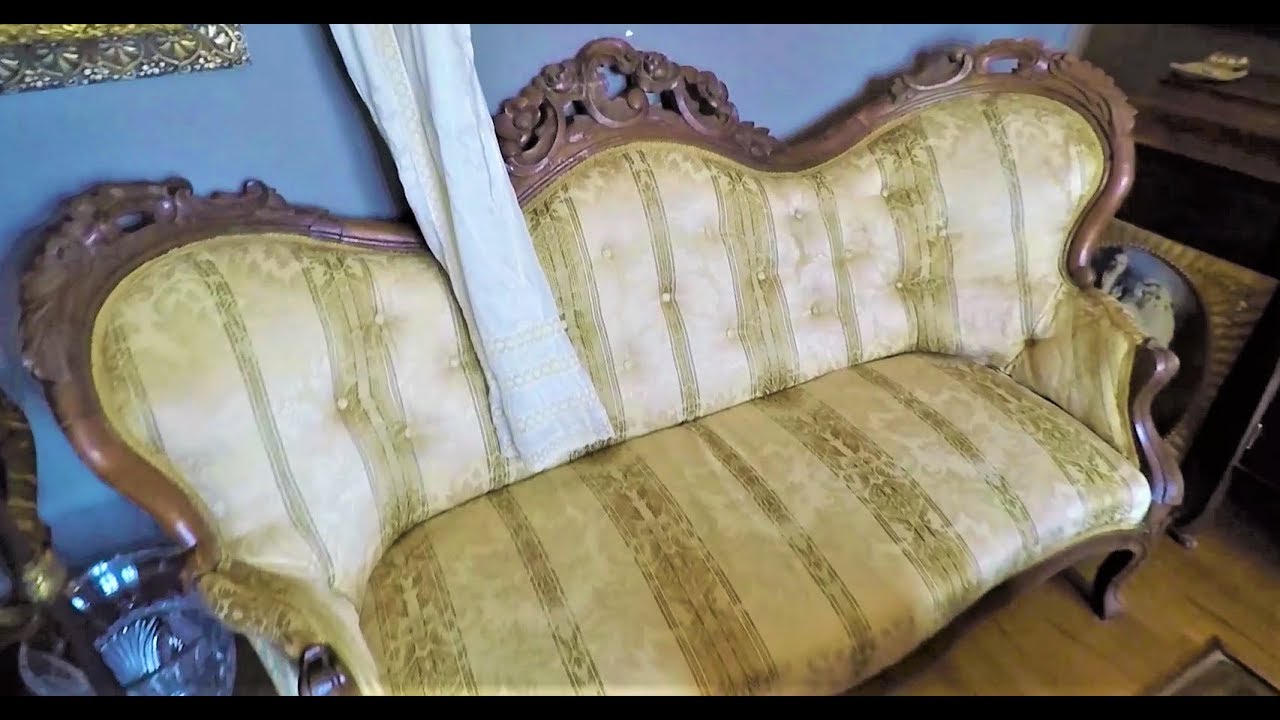 Turn-of-Century Sofa Find Regina SK: Estate Sale Quiet Luxury