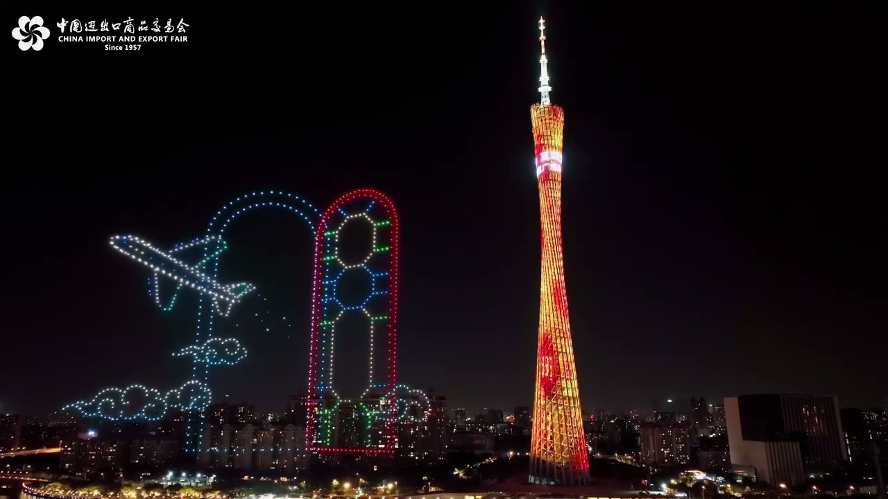 Architectural Facade Lighting Design - Outdoor Building Guangzhou Tower LED Pixel Lighting