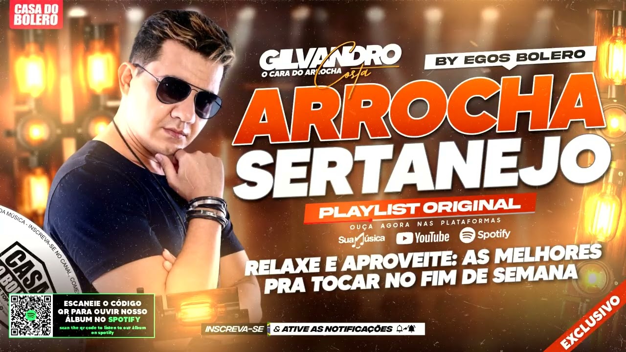 GILVANDRO COSTA 2026 AS MELHORES - REPERTÓRIO PRA BEBER CERVEJA - GILVANDRO COSTA SÓ ARROCHA CD 2026