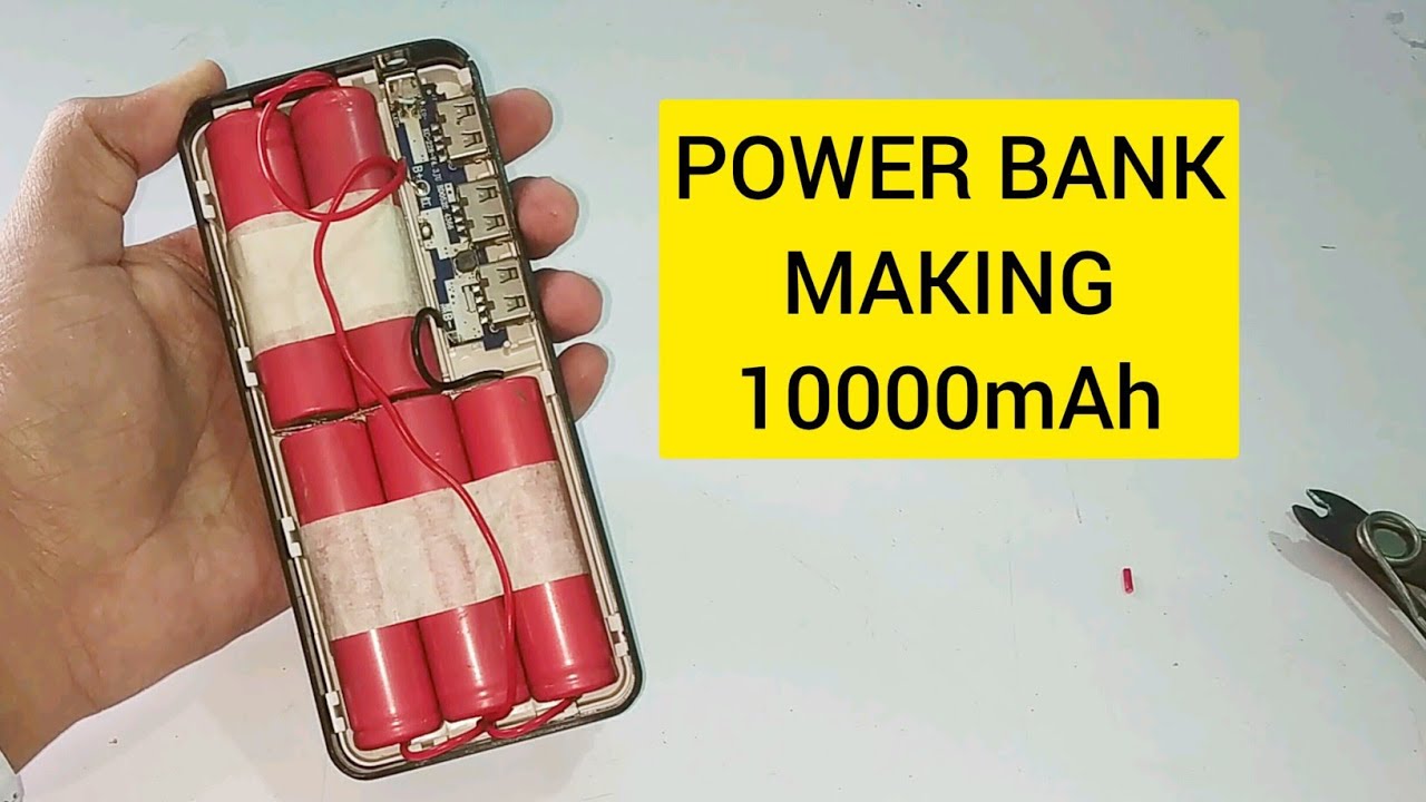 Power Bank Making 10000mAh