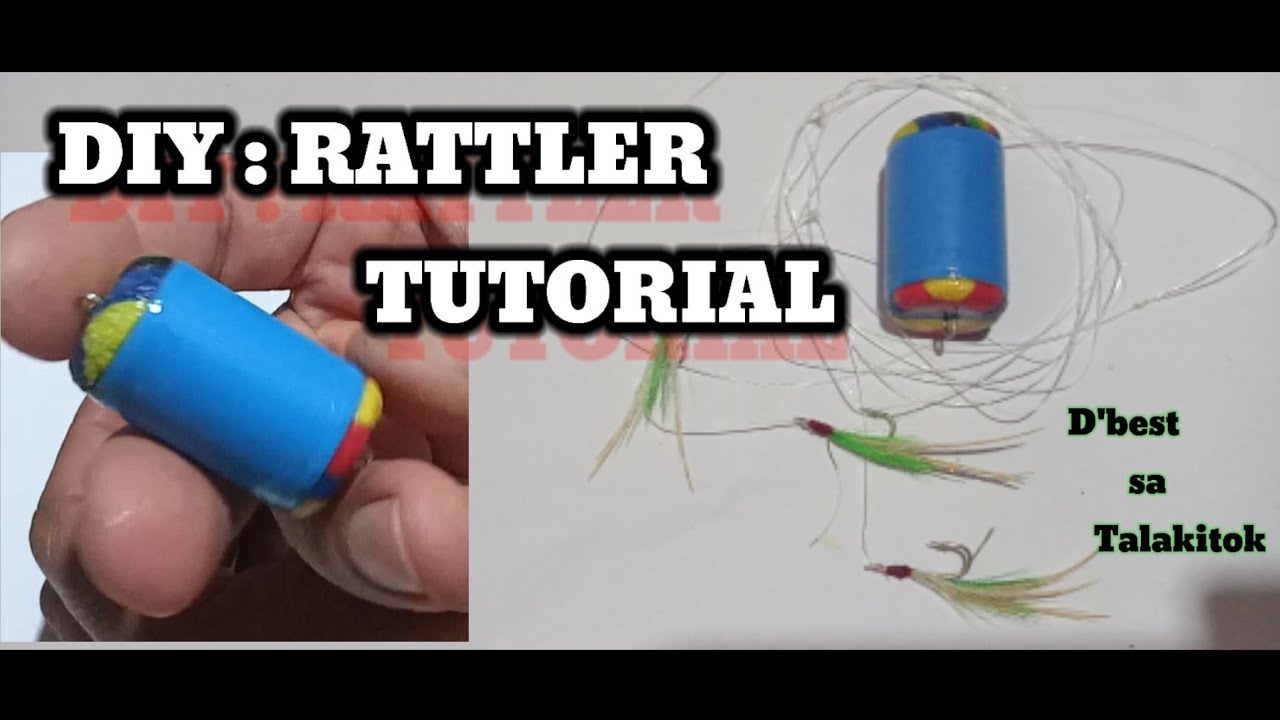 DIY :: RATTLER / TUTORIAL / D' best  sa talakitok / anti zero / SABIKI rigs,..
