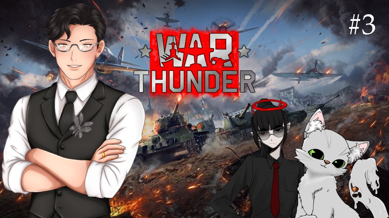 Mudança de planos, vamos jogar War Thunder - War Thunder Collab - (03) - #warthunder