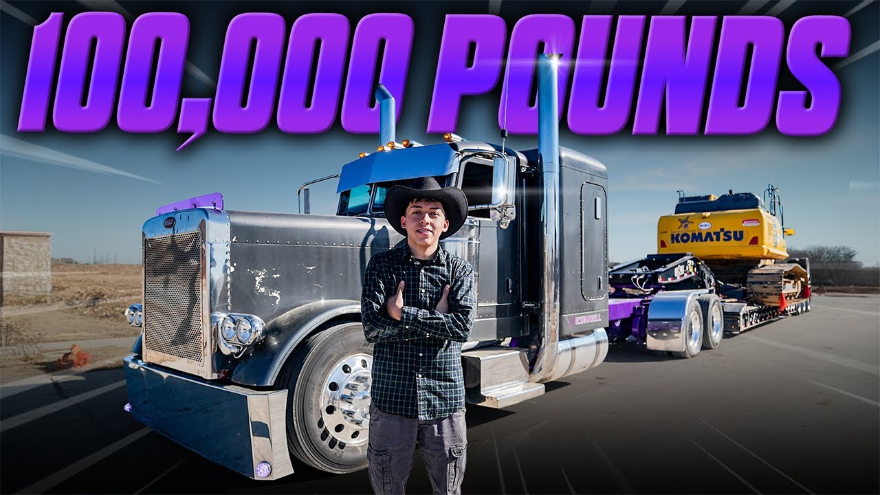 Справится ли с этим мой «выставочный грузовик» Peterbilt? Возвращаюсь к работе на один день…