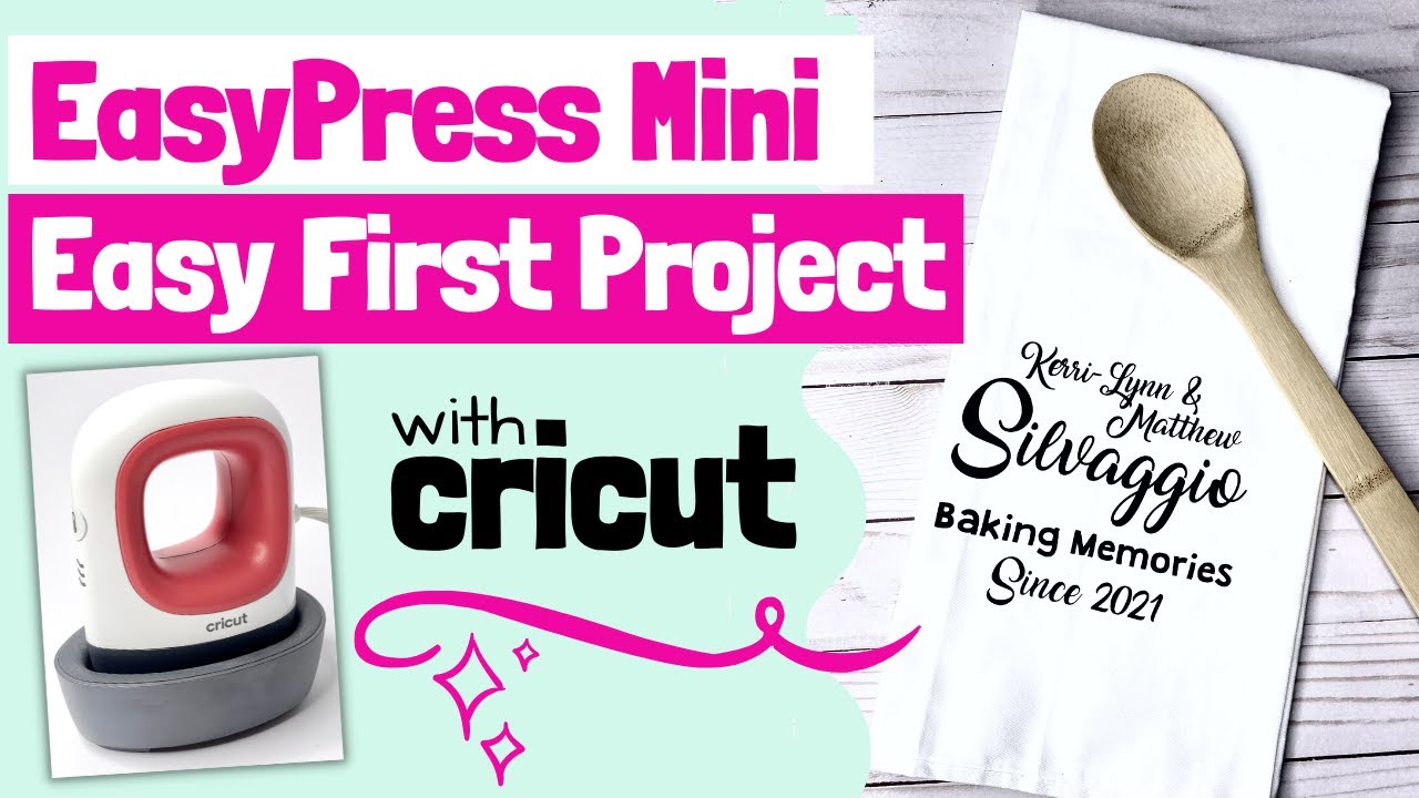Cricut EasyPress Mini — простой первый проект