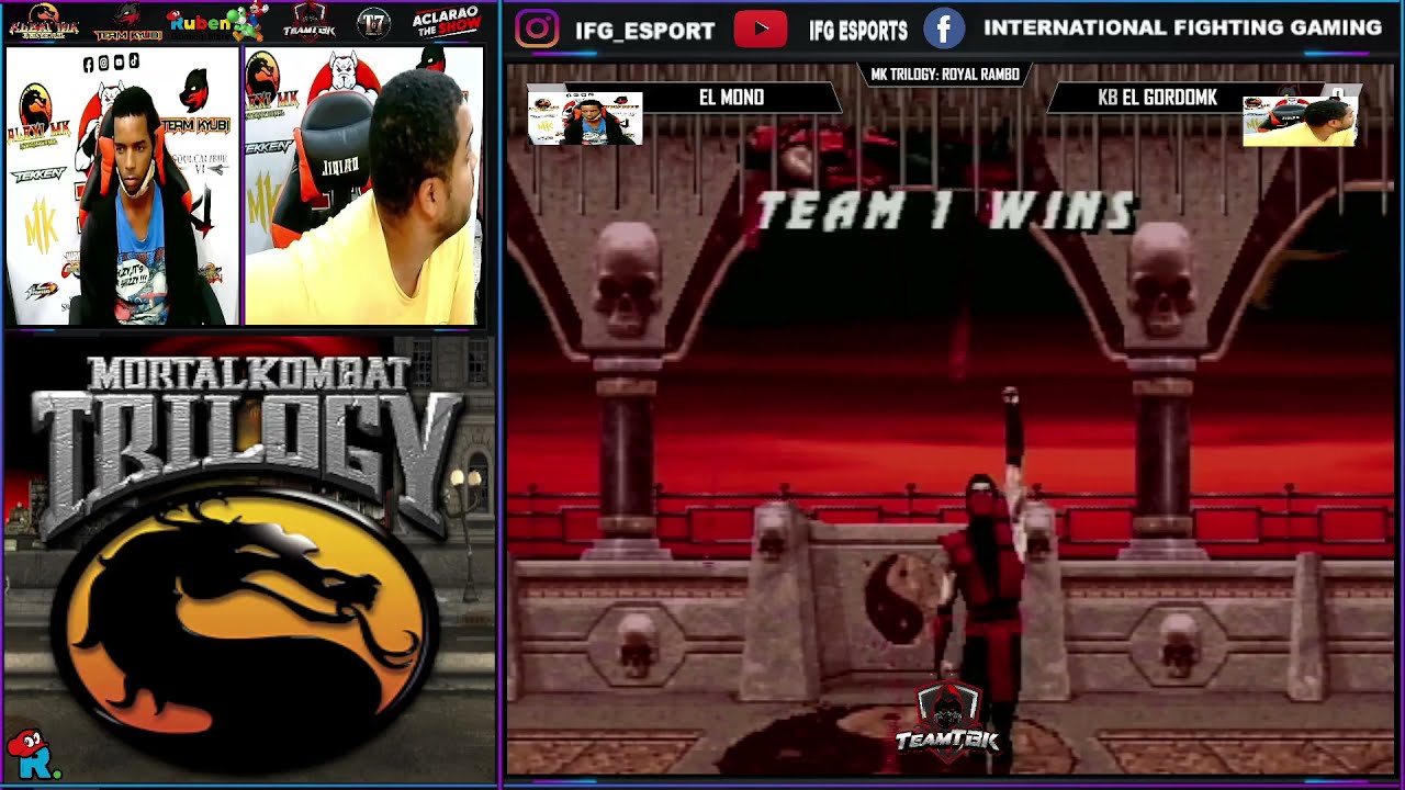 MK Trilogy Royal Rambo El Mono VS El GordoMK