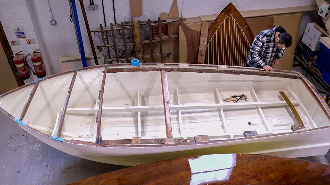 Internal Paint and Deck Structure Repairs | Healey Boat Restoration Part 9