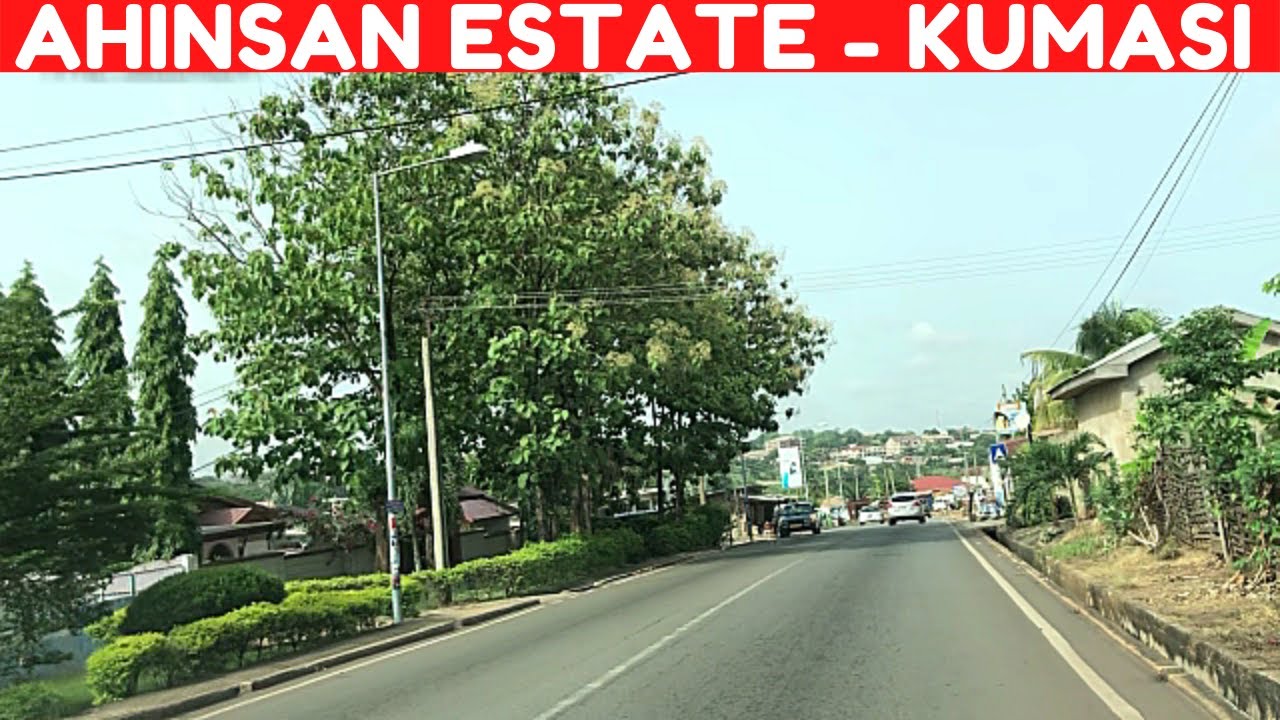 Ahinsan Estate tour in Kumasi,Ghana.