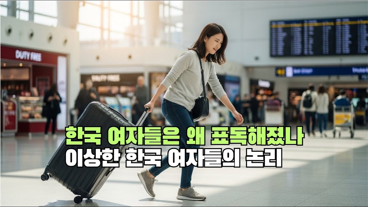 한국 여자들은 왜 표독해졌나 이상한 한국 여자들의 논리