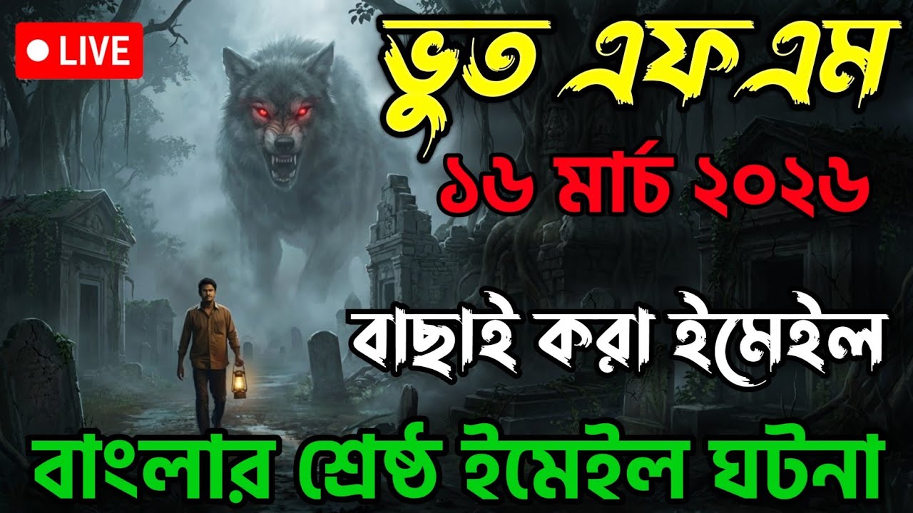Bhoot Fm | বাছাই করা ইমেইল | Bhoot Fm Email Episode #rjrussellbhootFm #banglabhootfm #horrorstories