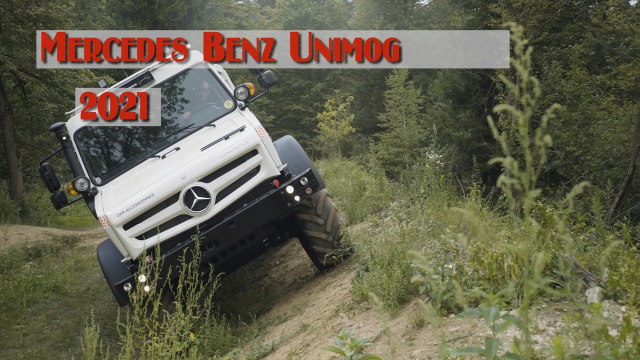 2021 Mercedes Benz Unimog Offroad testdrive der alleskönner