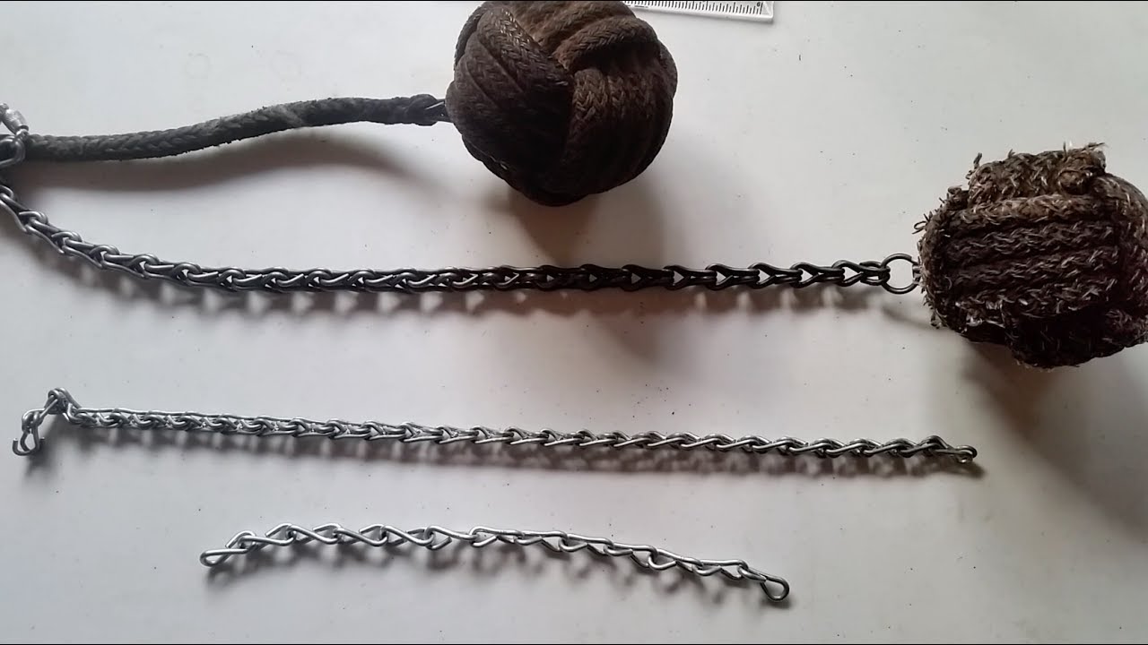 Fire Poi Rope Chain Tutorial