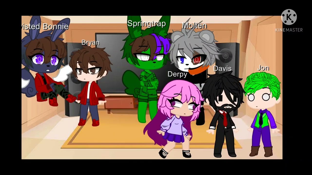 TFF react to TFF FNaF Molten out of context | creds in dec and video |