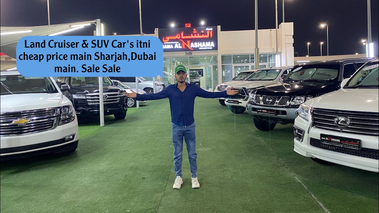 Land Cruiser & SUV Cars Bohot hee cheap price main Sharjah main | Dubai | EMI par bhe available |Uae