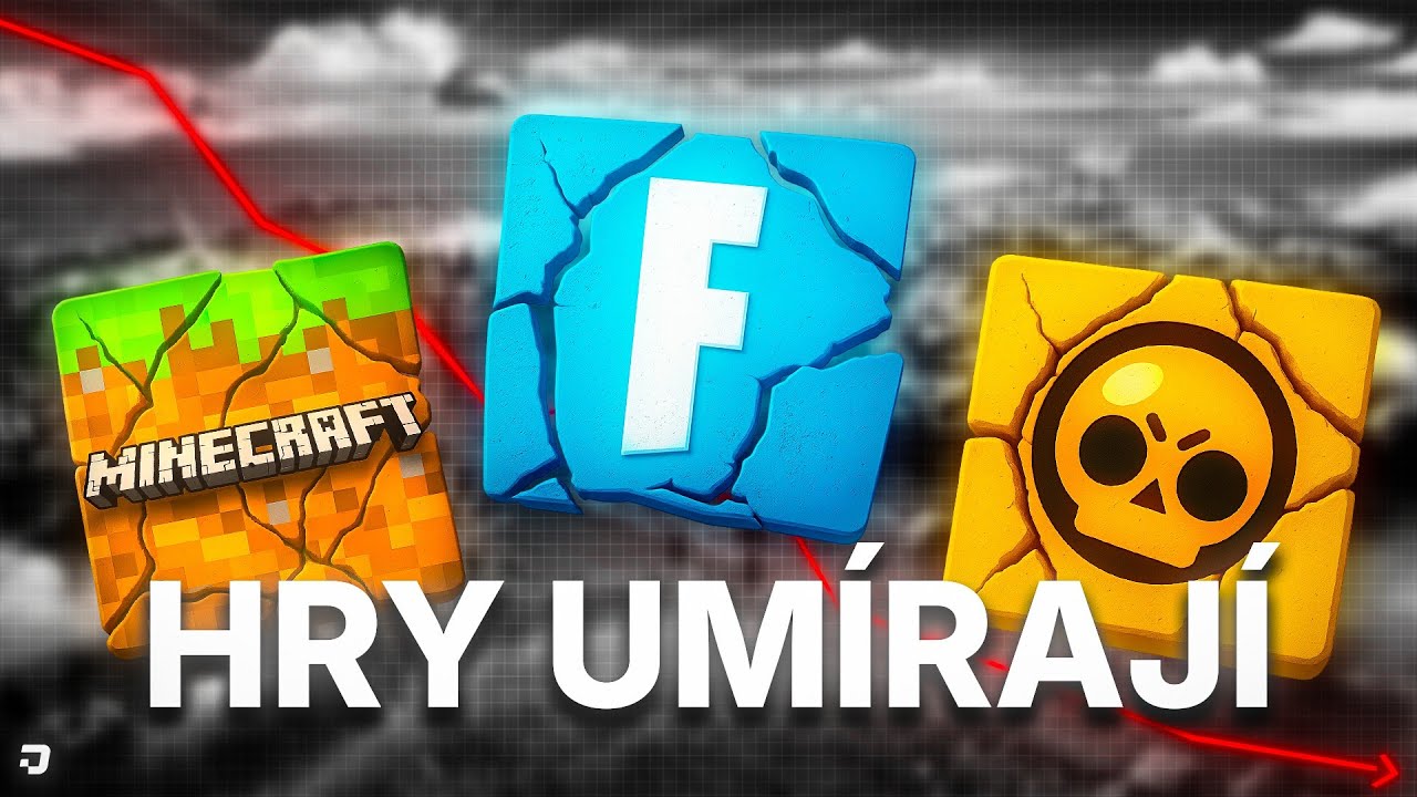 PROČ UŽ NÁS NEBAVÍ HRY?....| Úpadek Fortnite, Minecraft, Clash royal, Gta VI a další