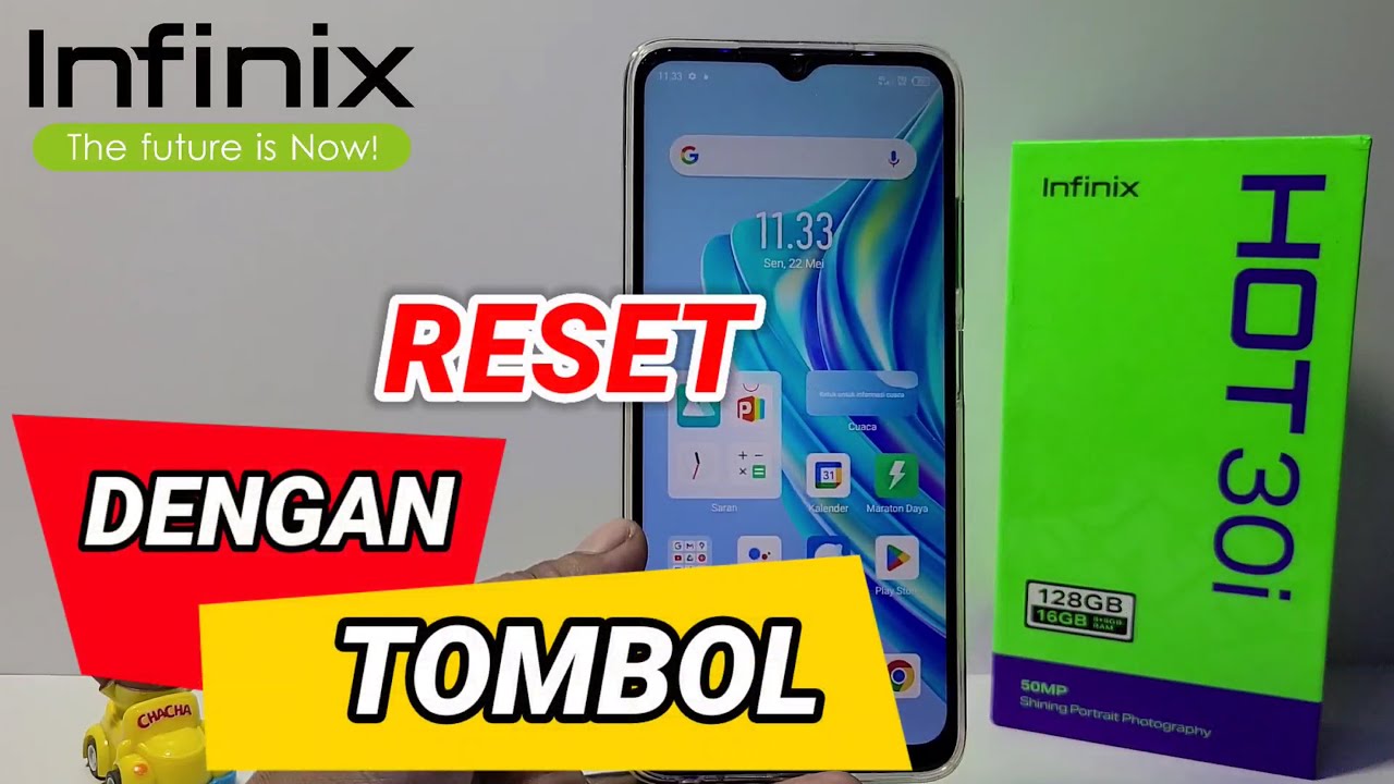 Cara Reset Hp Dengan Tombol Power Dan Volume Infinix Hot 30i