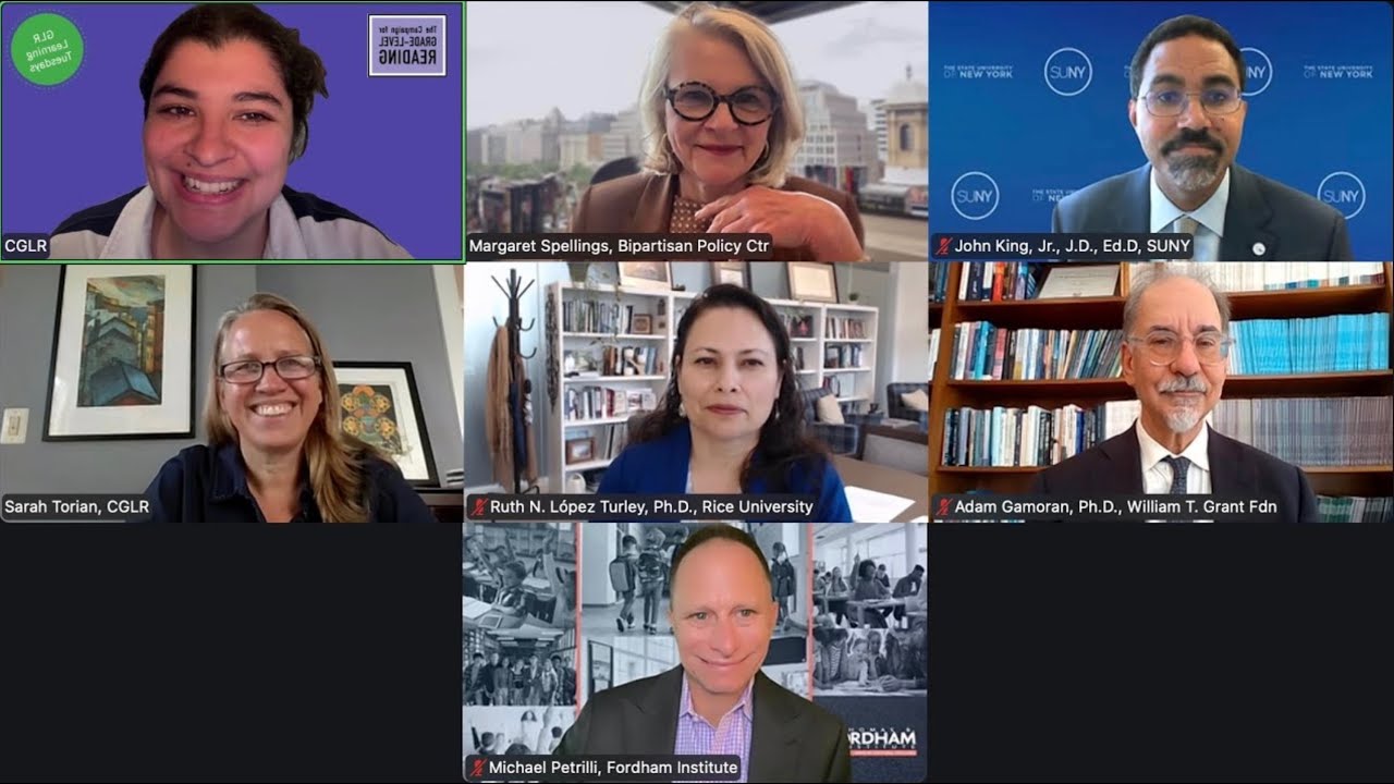 Rebroadcast | Beyond Decoding NAEP: The Federal Role in Promoting Efficacy, Equity, & Accountability