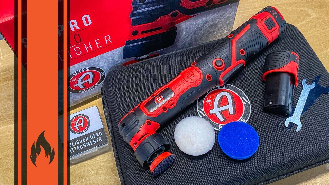 Ознакомьтесь с беспроводным полировальным аппаратом Adam's Polishes Swirl Killer Pro Micro Cordle...